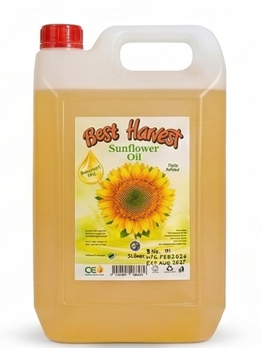 Best Harvest Sunflower Oil Triple Refined 5L